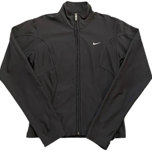 Nike Jackets & Blazers - Nike FIT DRY Women’s Full Zip Jacket Dark Gray Sz XS Activewear Athleisure